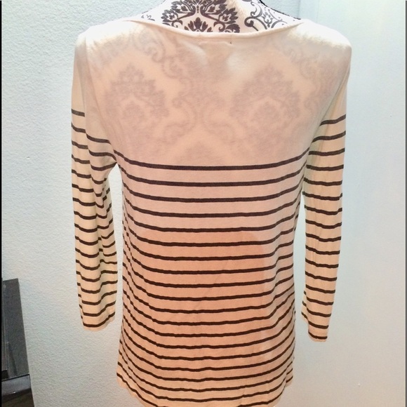 J.Crew Boat Neck Striped Top - Picture 3 of 4